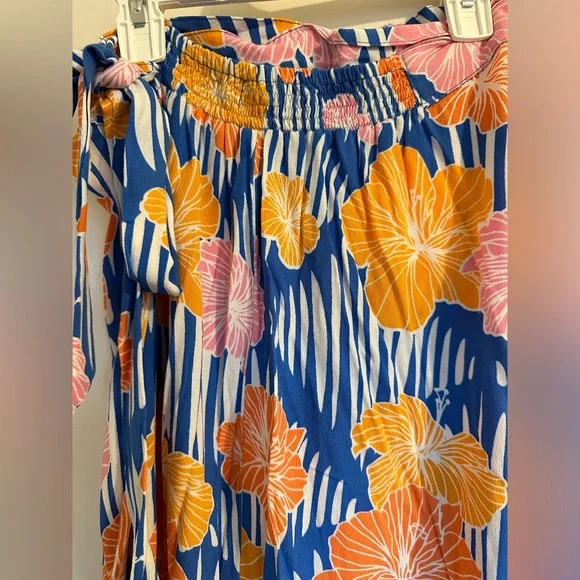 Mommy & Me Ava Sky Matching Mommy Skirt (M) and Girls Maxi Dress (2T) - Picture 3 of 8